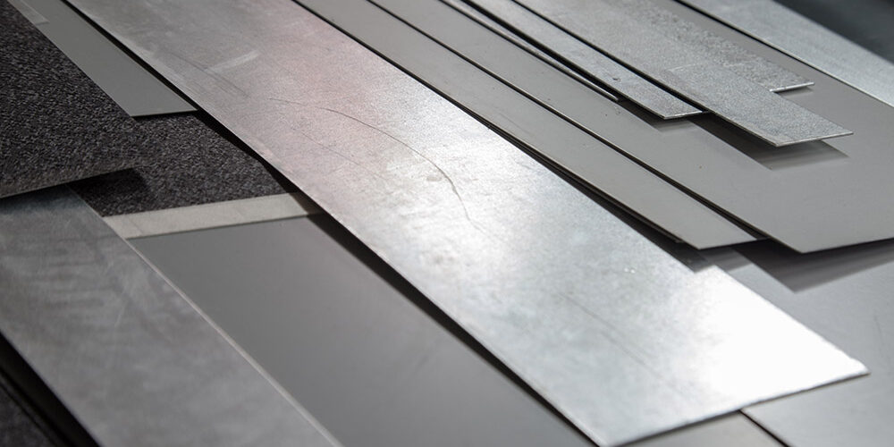 Blechplatten Blechstaerken verschiedener Blechplatten